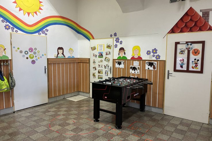 Stolní fotbal v ZŠ Libchavy